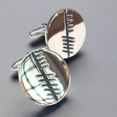 Ogham Silver Cufflinks - Doyle Design Dublin